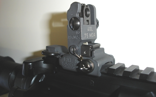 ARMS Flip Up Rear Sight